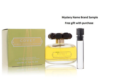 Covet by Sarah Jessica Parker Eau De Parfum Spray 3.4 oz And a Mystery Name brand sample vile