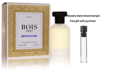 Bois Classic 1920 by Bois 1920 Eau De Parfum Spray (Unisex) 3.4 oz And a Mystery Name brand sample vile