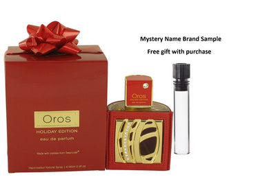Armaf Oros Holiday by Armaf Eau De Parfum Spray 2.9 oz And a Mystery Name brand sample vile