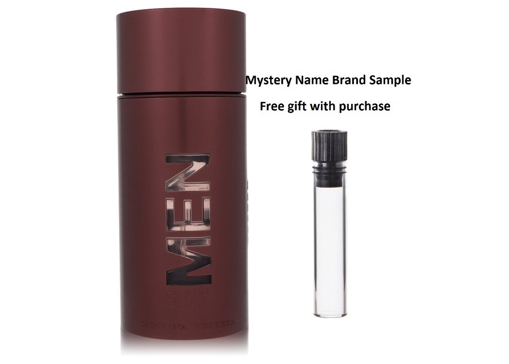 212 Sexy by Carolina Herrera Eau De Toilette Spray (Tester) 3.3 oz And a Mystery Name brand sample vile