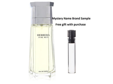 CAROLINA HERRERA by Carolina Herrera Eau De Toilette Spray (Tester) 3.4 oz And a Mystery Name brand sample vile