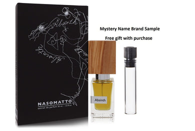 Nasomatto Absinth by Nasomatto Extrait De Parfum (Pure Perfume) 1 oz And a Mystery Name brand sample vile