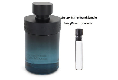 Halloween Man X by Jesus Del Pozo Eau De Toilette Spray (Tester) 4.2 oz And a Mystery Name brand sample vile