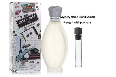 Café - Café by Cofinluxe Eau De Toilette Spray 3.4 oz And a Mystery Name brand sample vile