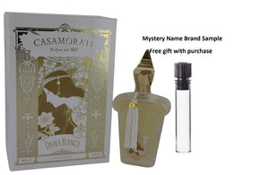Dama Bianca by Xerjoff Eau De Parfum Spray 3.4 oz And a Mystery Name brand sample vile
