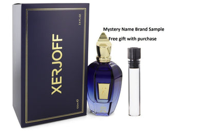 Commandante by Xerjoff Eau De Parfum Spray (Unisex) 3.4 oz And a Mystery Name brand sample vile