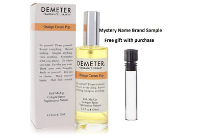Demeter Orange Cream Pop by Demeter Cologne Spray 4 oz And a Mystery Name brand sample vile