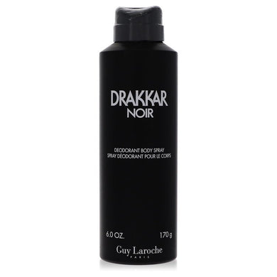 Drakkar Noir by Guy Laroche Deodorant Body Spray 6 oz For Men