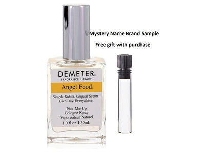 Demeter Angel Food by Demeter Cologne Spray 1 oz And a Mystery Name brand sample vile
