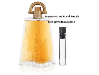 PI by Givenchy Eau De Toilette Spray (Tester) 3.4 oz And a Mystery Name brand sample vile