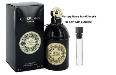 Encens Mythique D'orient by Guerlain Eau De Parfum Spray (Unisex) 4.2 oz And a Mystery Name brand sample vile