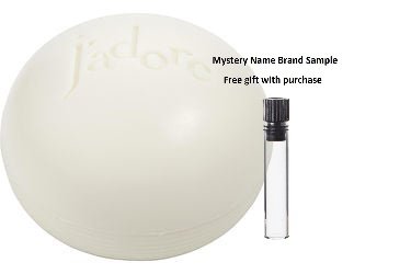 JADORE by Christian Dior SILKY SOAP 5.2 OZ for WOMEN And a Mystery Name brand sample vile