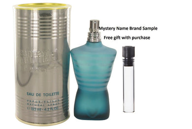 JEAN PAUL GAULTIER by Jean Paul Gaultier Eau De Toilette Spray 4.2 oz And a Mystery Name brand sample vile