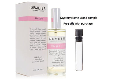 Demeter First Love by Demeter Cologne Spray 4 oz And a Mystery Name brand sample vile