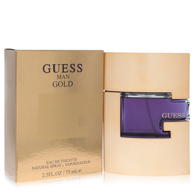 Guess Gold by Guess Eau De Toilette Spray 2.5 oz  For Men
