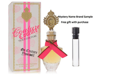 Couture Couture by Juicy Couture Eau De Parfum Spray 1.7 oz And a Mystery Name brand sample vile