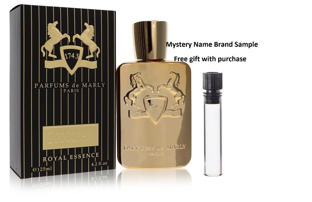 Godolphin by Parfums de Marly Eau De Parfum Spray 4.2 oz And a Mystery Name brand sample vile