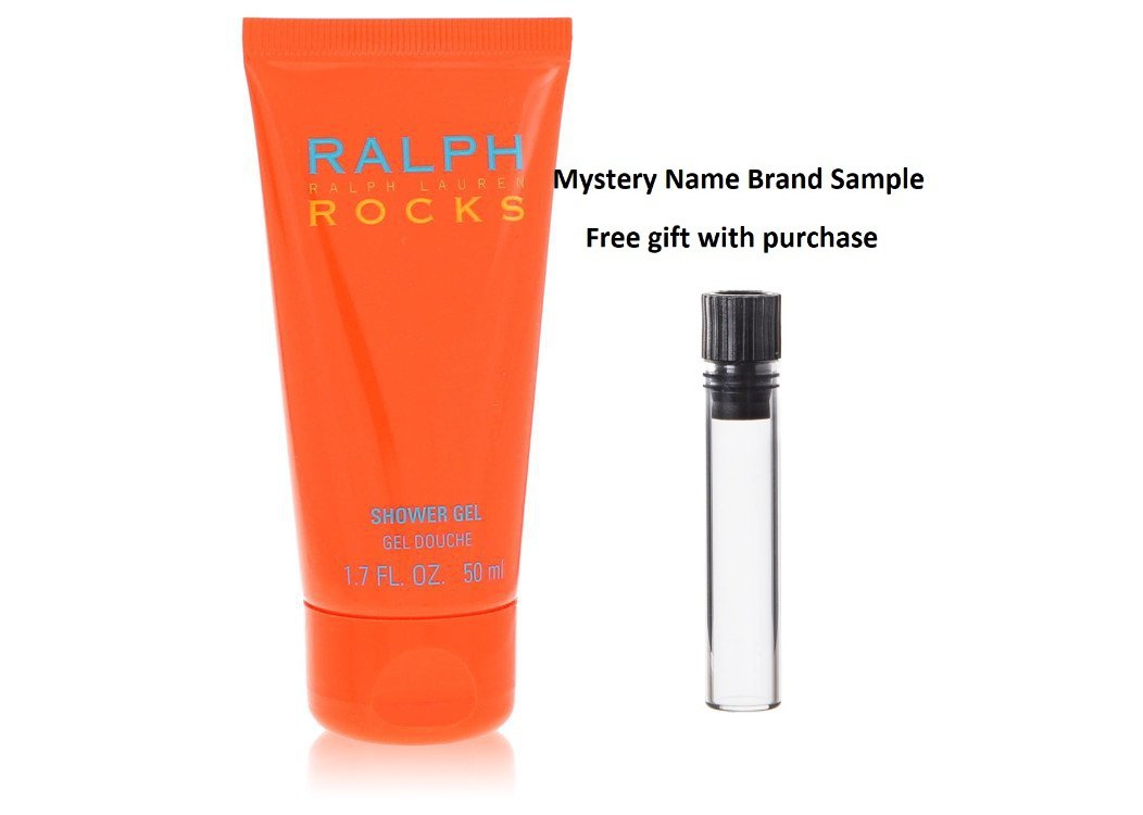 Ralph Rocks by Ralph Lauren Shower Gel 1.7 oz And a Mystery Name brand sample vile