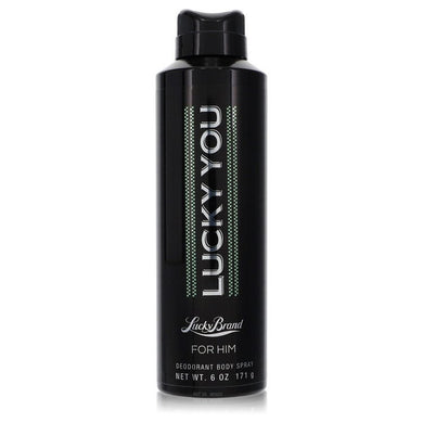 Lucky You by Liz Claiborne Deodorant Spray 6 oz For Men