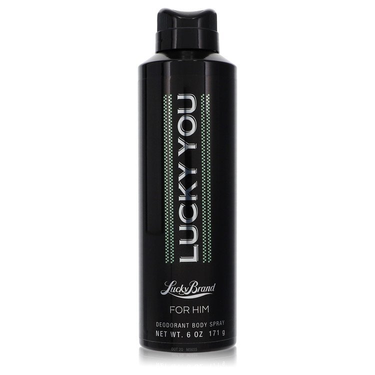 Lucky You by Liz Claiborne Deodorant Spray 6 oz For Men