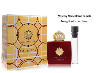 Amouage Journey by Amouage Eau De Parfum Spray 3.4 oz And a Mystery Name brand sample vile