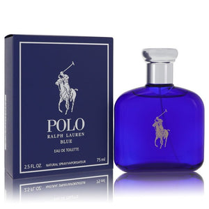 Polo Blue by Ralph Lauren Eau De Toilette Spray 2.5 oz For Men