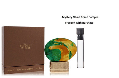 Cypress Shade by The House of Oud Eau De Parfum Spray (Unisex) 2.5 oz And a Mystery Name brand sample vile