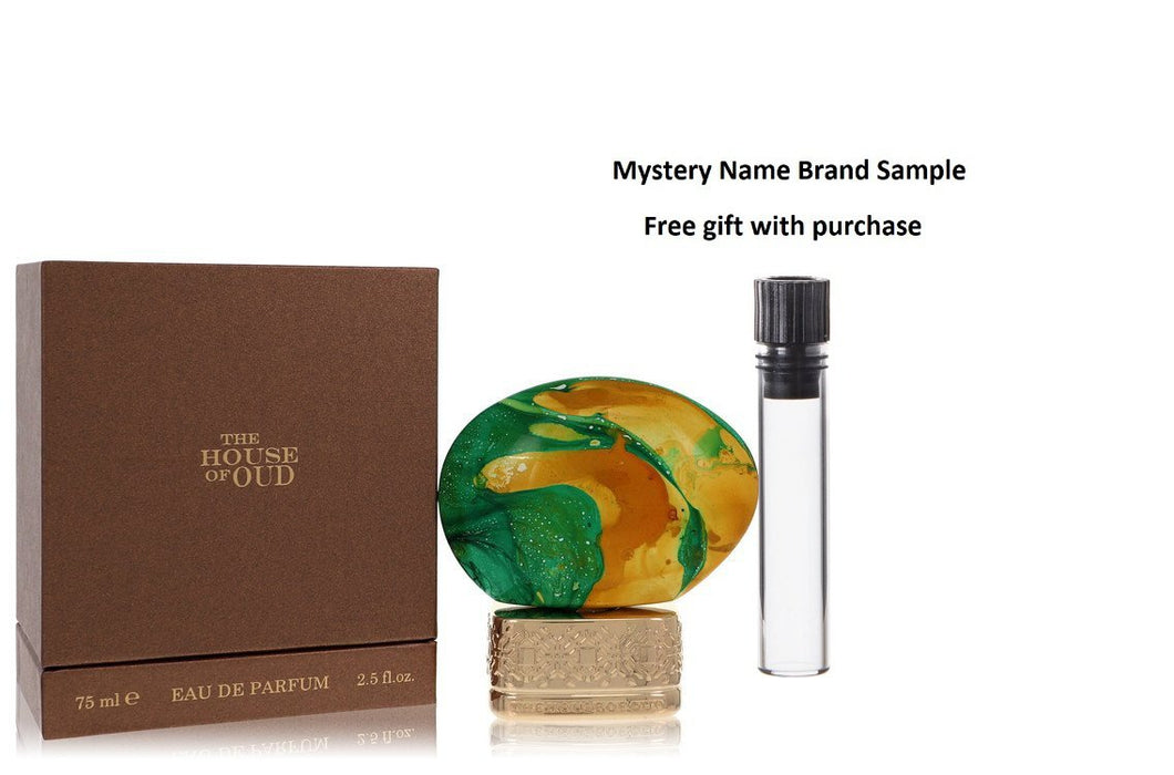 Cypress Shade by The House of Oud Eau De Parfum Spray (Unisex) 2.5 oz And a Mystery Name brand sample vile