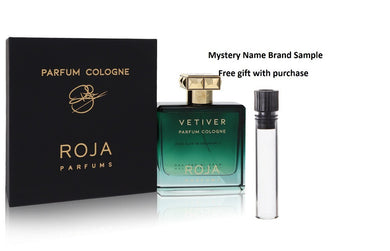 Roja Vetiver by Roja Parfums Parfum Cologne Spray 3.4 oz And a Mystery Name brand sample vile