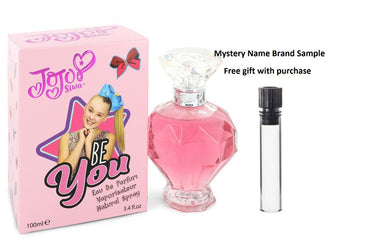 Jojo Siwa Be You by Jojo Siwa Eau De Parfum Spray 3.4 oz And a Mystery Name brand sample vile