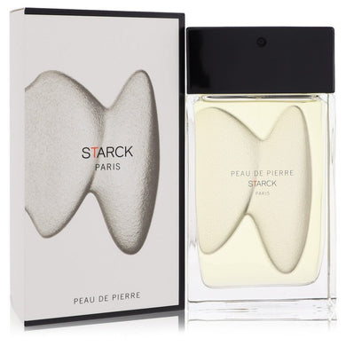 Peau De Pierre by Starck Paris Eau De Toilette Spray 3 oz For Men