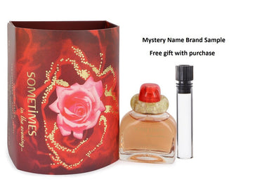 Sometimes in the evening by Hubert De Montandon Eau De Parfum Spray 1.7 oz And a Mystery Name brand sample vile
