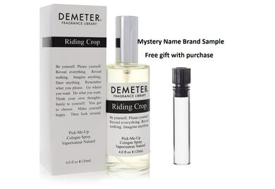 Demeter Riding Crop by Demeter Cologne Spray 4 oz And a Mystery Name brand sample vile