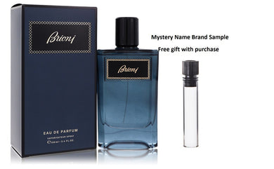 Brioni by Brioni Eau De Parfum Spray 3.4 oz And a Mystery Name brand sample vile
