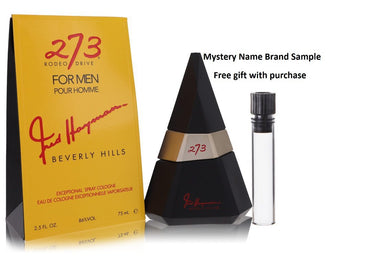 273 by Fred Hayman Cologne Spray 2.5 oz And a Mystery Name brand sample vile