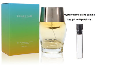Richard James Savile Row by Richard James Eau De Toilette Spray 1.7 oz And a Mystery Name brand sample vile