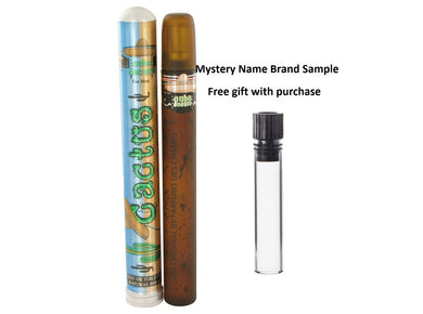 Cuba Cactus by Fragluxe Eau De Toilette Spray 1.17 oz And a Mystery Name brand sample vile