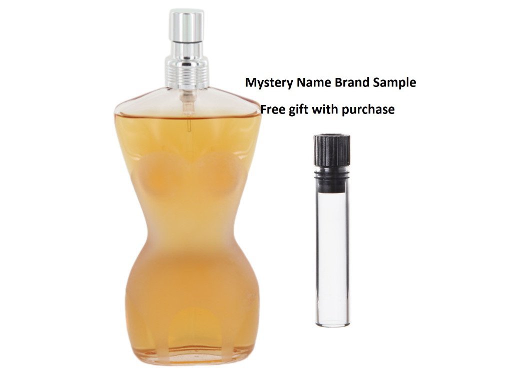 JEAN PAUL GAULTIER by Jean Paul Gaultier Eau De Toilette Spray (Tester) 3.4 oz And a Mystery Name brand sample vile