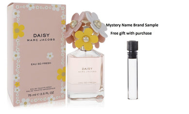 Daisy Eau So Fresh by Marc Jacobs Eau De Toilette Spray 2.5 oz And a Mystery Name brand sample vile