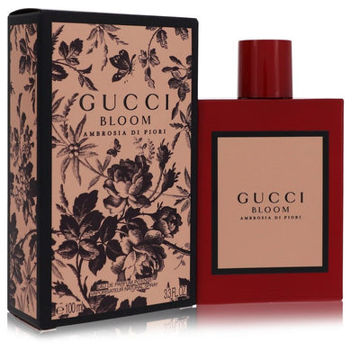 Gucci Bloom Ambrosia Di Fiori by Gucci Eau De Parfum  Intense Spray 3.3 oz  For Women