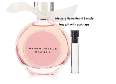 Mademoiselle Rochas by Rochas Eau De Parfum Spray (Tester) 3 oz And a Mystery Name brand sample vile