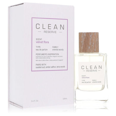 Clean Reserve Velvet Flora by Clean Eau De Parfum Spray 3.4 oz For Women