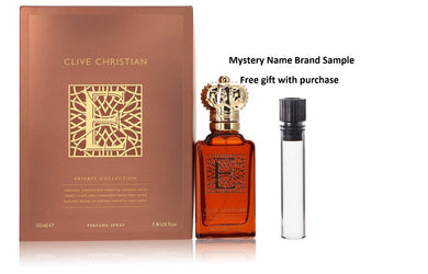 Clive Christian E Gourmande Oriental by Clive Christian Eau De Parfum Spray 1.6 oz And a Mystery Name brand sample vile