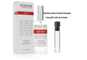 Demeter Earthworm by Demeter Cologne Spray (Unisex) 4 oz And a Mystery Name brand sample vile