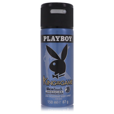 Playboy King of The Game by Playboy Deodorant Spray 5 oz For Men