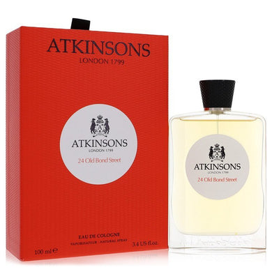 24 Old Bond Street by Atkinsons Eau De Cologne Spray 3.3 oz For Men