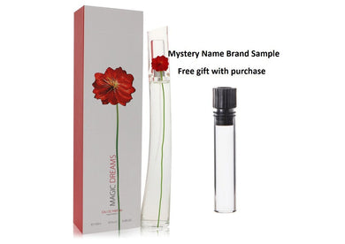 Magic Dreams by Parfums Rivera Eau De Parfum Spray 3.4 oz And a Mystery Name brand sample vile