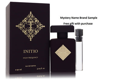 Initio High Frequency by Initio Parfums Prives Eau De Parfum Spray (Unisex) 3.04 oz And a Mystery Name brand sample vile