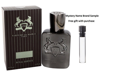 Herod by Parfums de Marly Eau De Parfum Spray 2.5 oz  And a Mystery Name brand sample vile