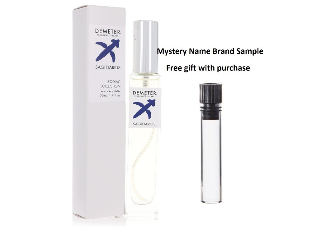 Demeter Sagittarius by Demeter Eau De Toilette Spray 1.7 oz And a Mystery Name brand sample vile